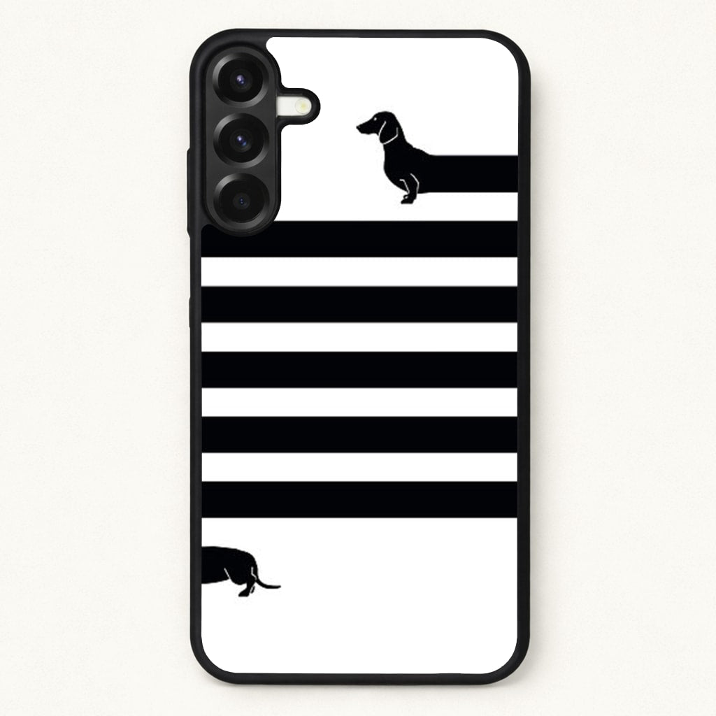 Dachshund Wrapped Phone Case for Galaxy A17