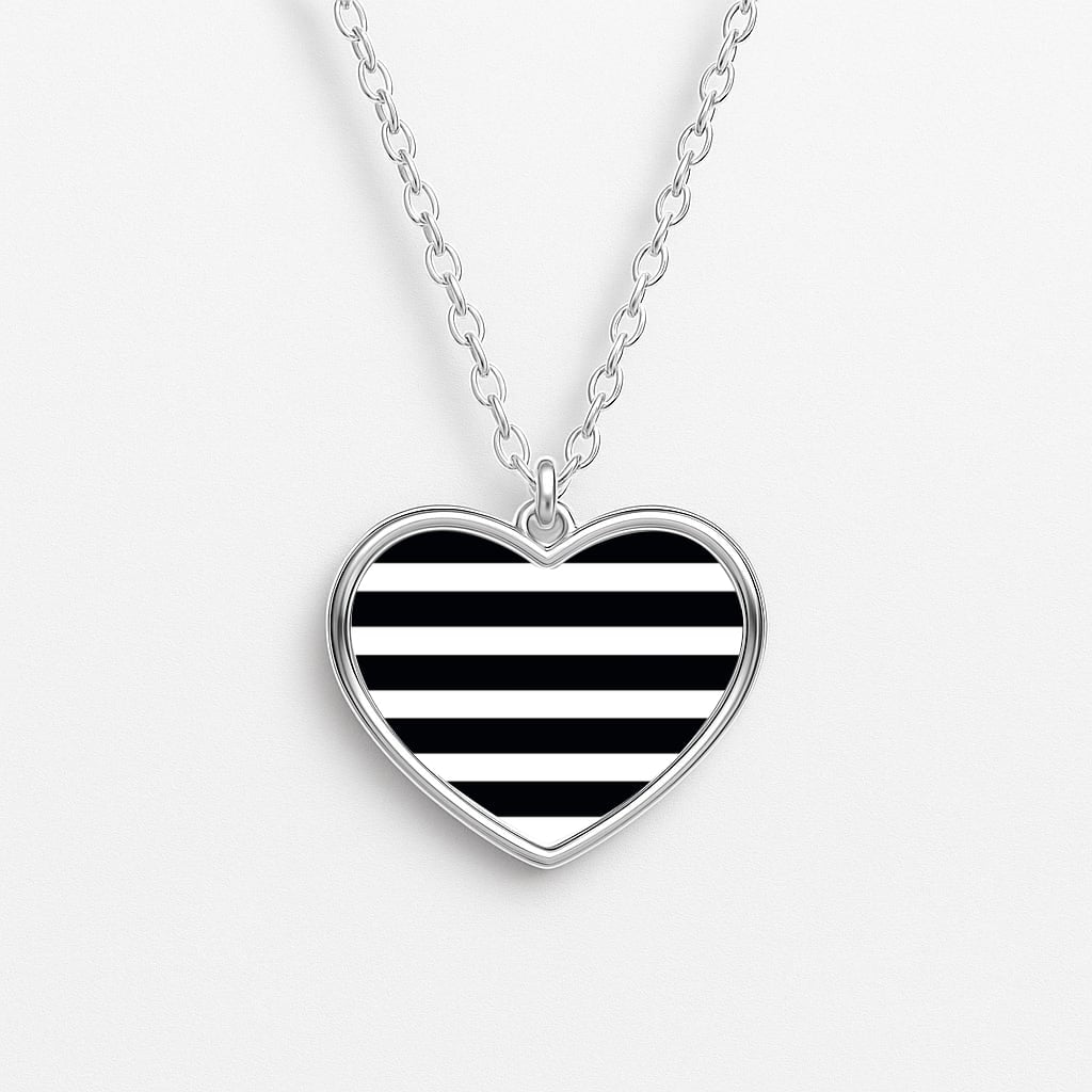 Dachshund Wrapped Heart Necklace