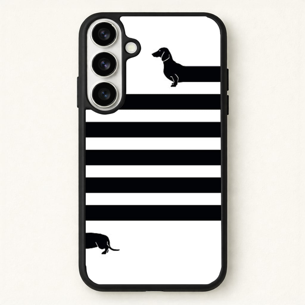 Dachshund Wrapped Phone Case for Galaxy S26