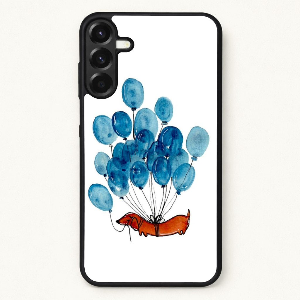 Dachshund And Balloons Phone Case for Galaxy A37