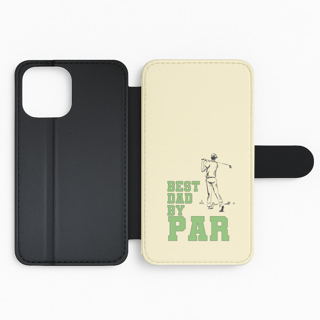 Best Dad By Par - Fathers Day Flip Phone Case