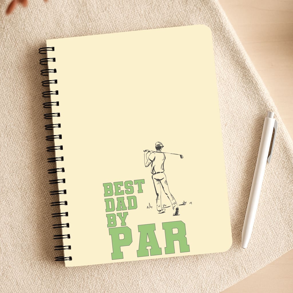 Best Dad By Par - Fathers Day Notepad