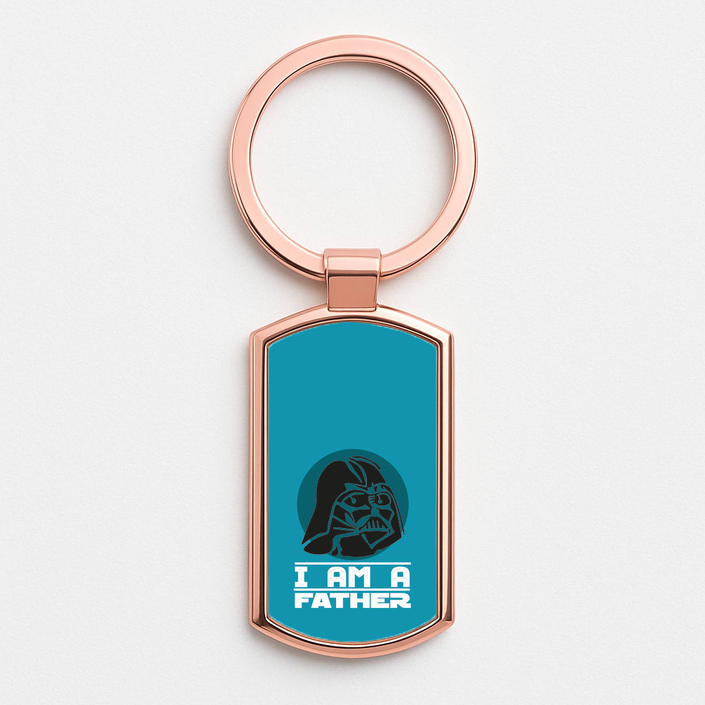 I Am Your Father - Fathers Day Rose Gold Keyring