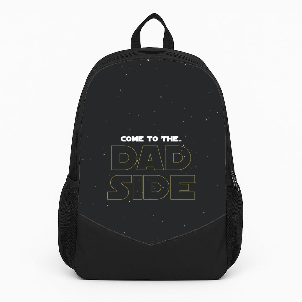 Come To The Dad Side - Personalised Father's Day Backpack