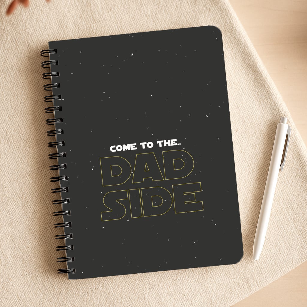 Come To The Dad Side - Personalised Father's Day Notepad