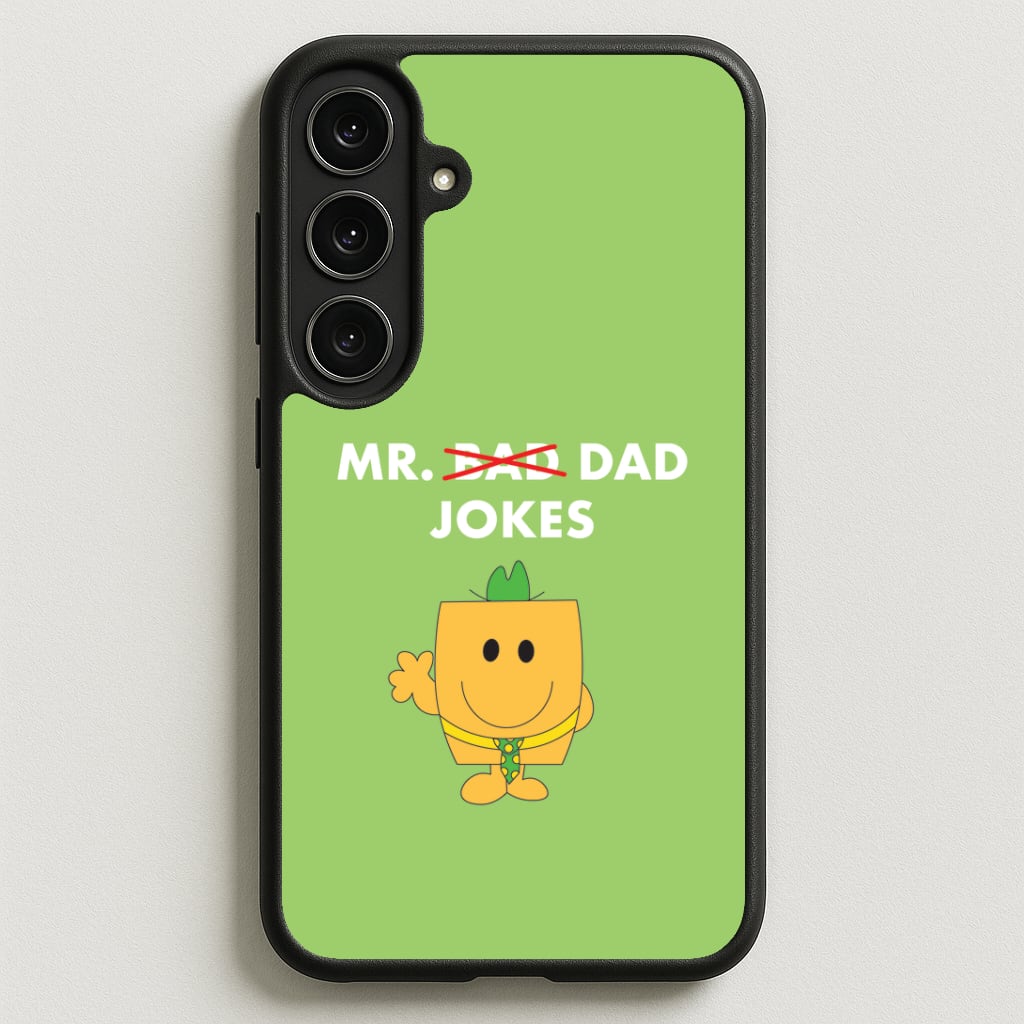 Mr Dad Jokes - Personalised Father's Day Phone Case for Galaxy S25FE