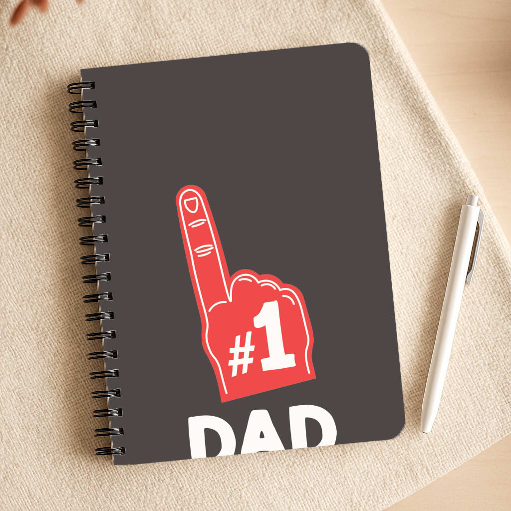#1 Dad Foam Finger Notepad