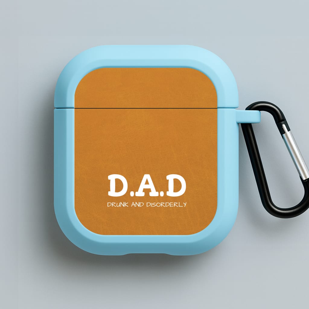 D.A.D Blue AirPods Case