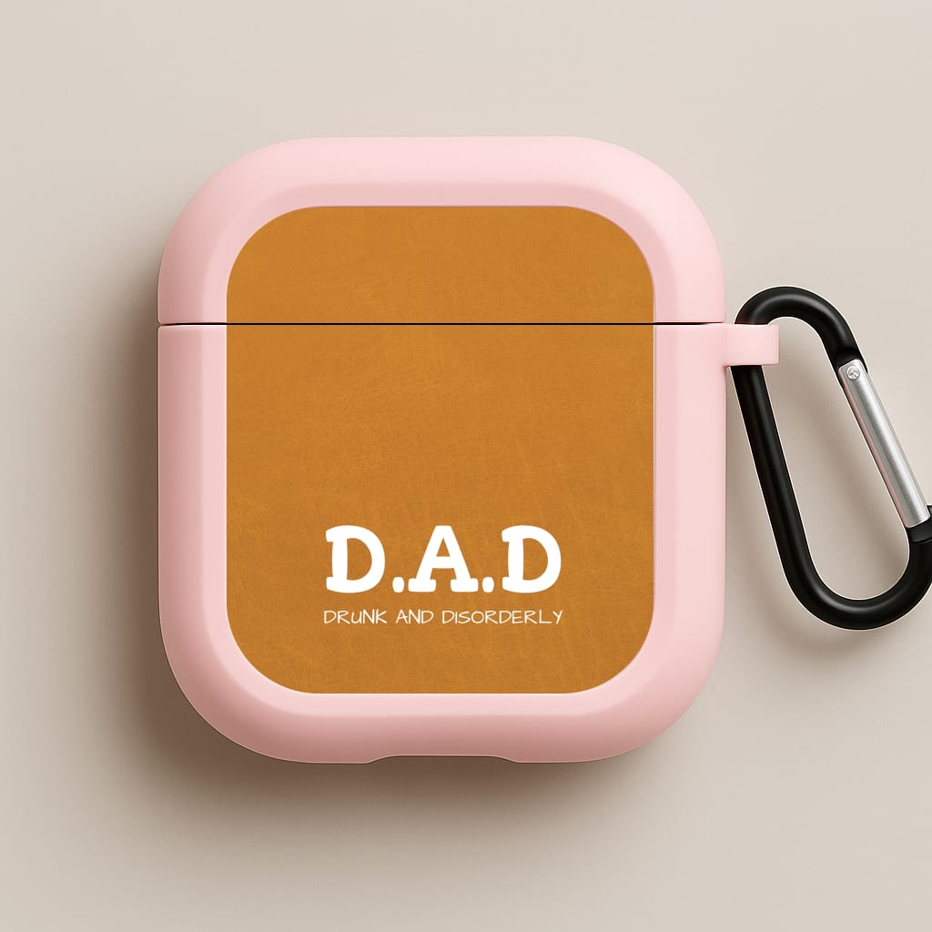 D.A.D Pink AirPods Case