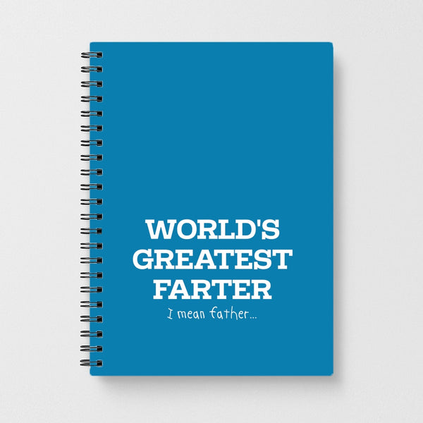 World's Greatest Farter Notebook