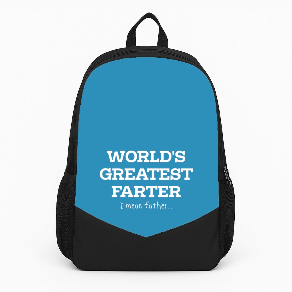 World's Greatest Farter  Backpack