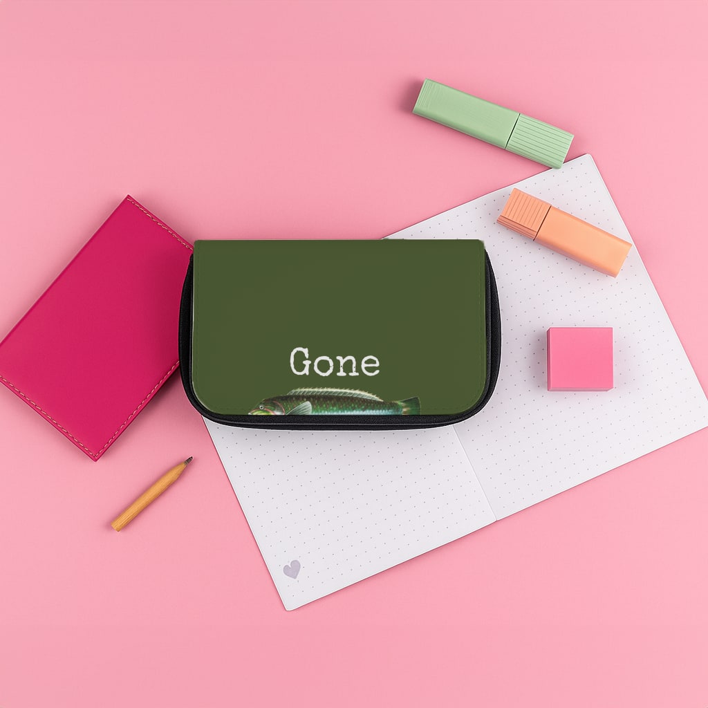 Gone Fishing Pencil Case
