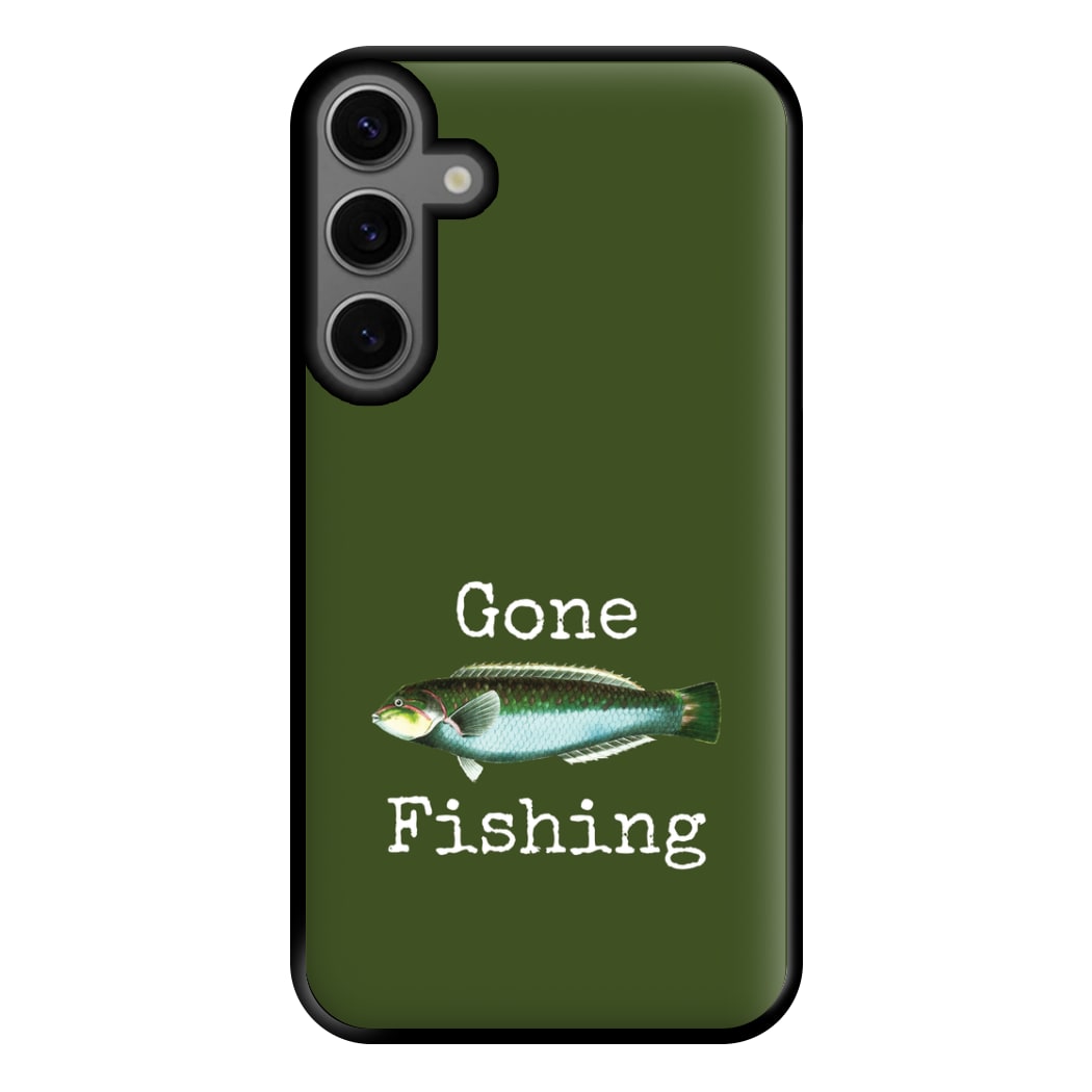 Gone Fishing Phone Case for Galaxy S23FE