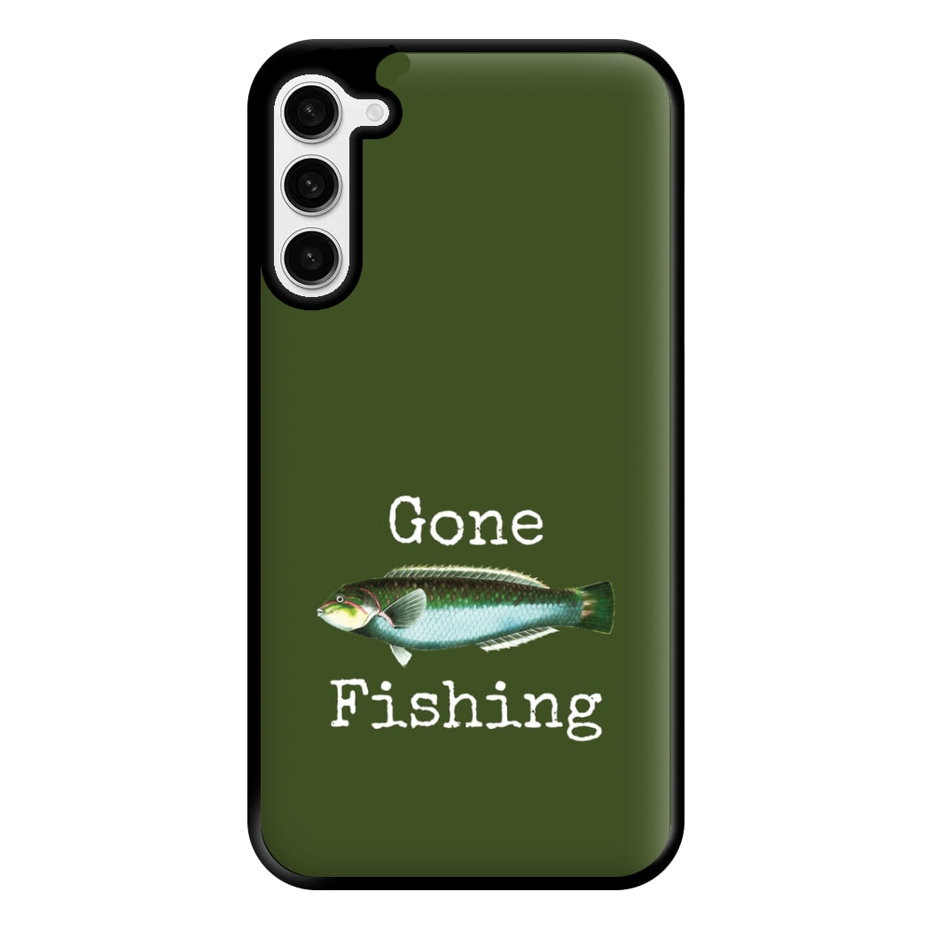 Gone Fishing Phone Case for Galaxy S23 Plus