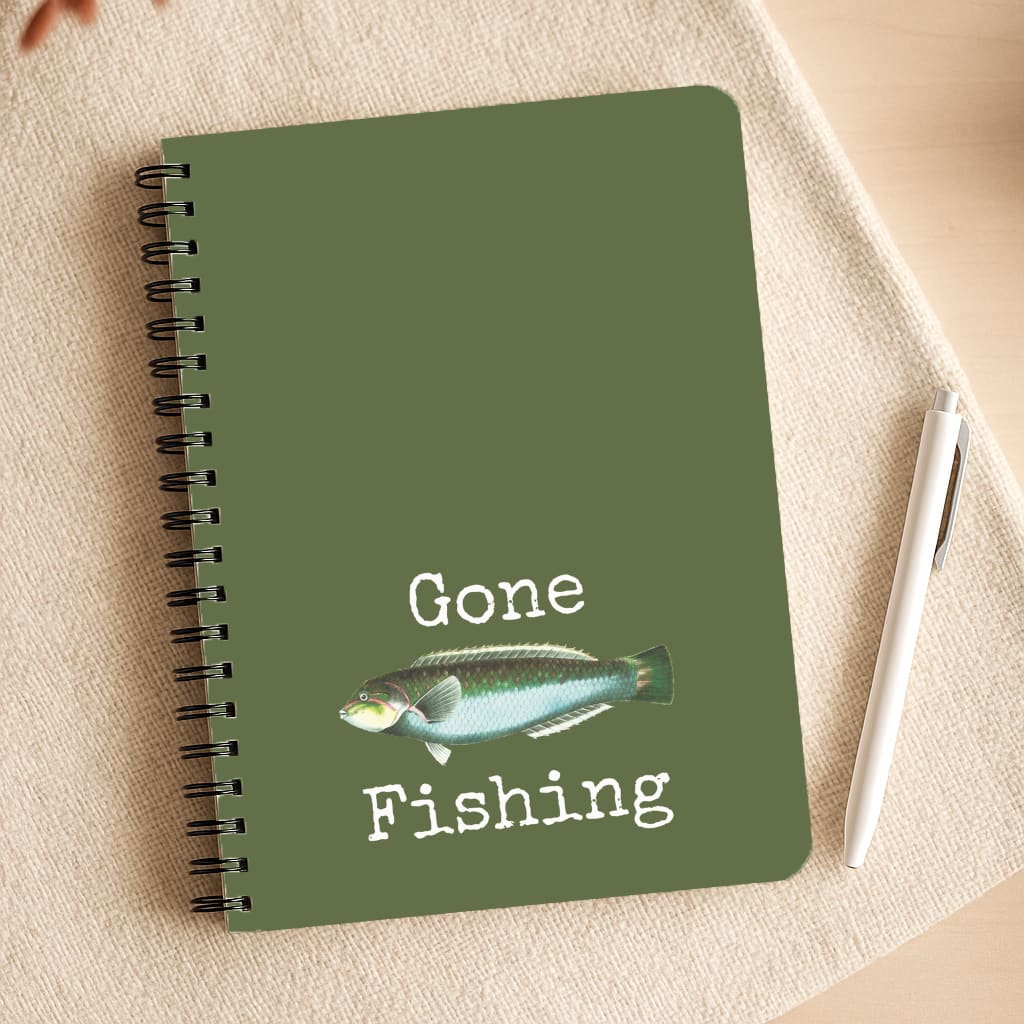 Gone Fishing Notepad