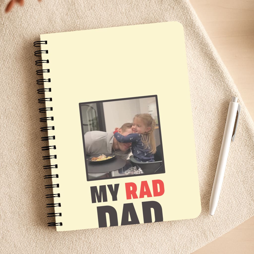 My Rad Dad Personalised Notepad
