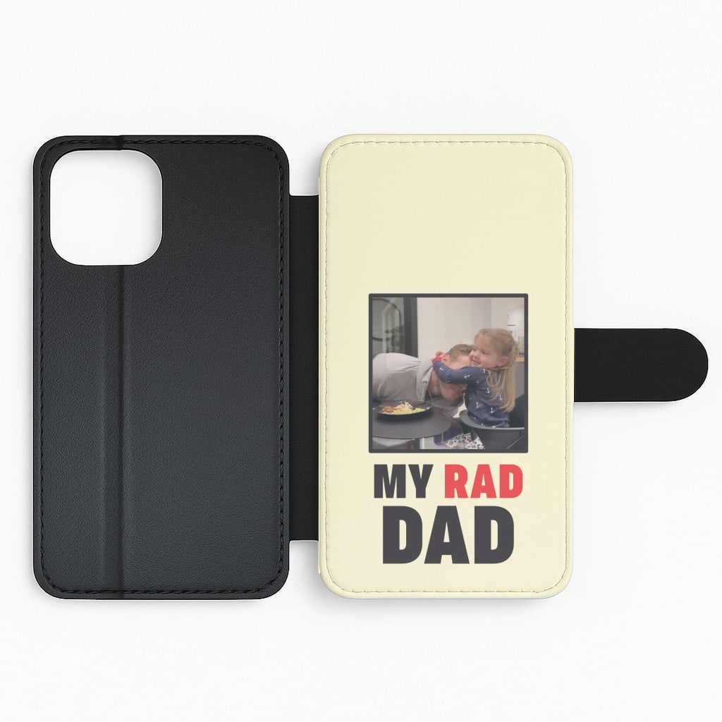 My Rad Dad Personalised Flip Phone Case