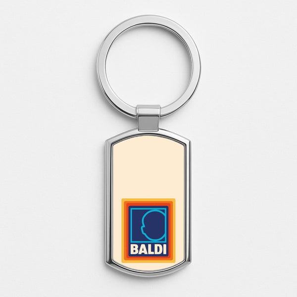Baldi - Father's Day Silver Keyring