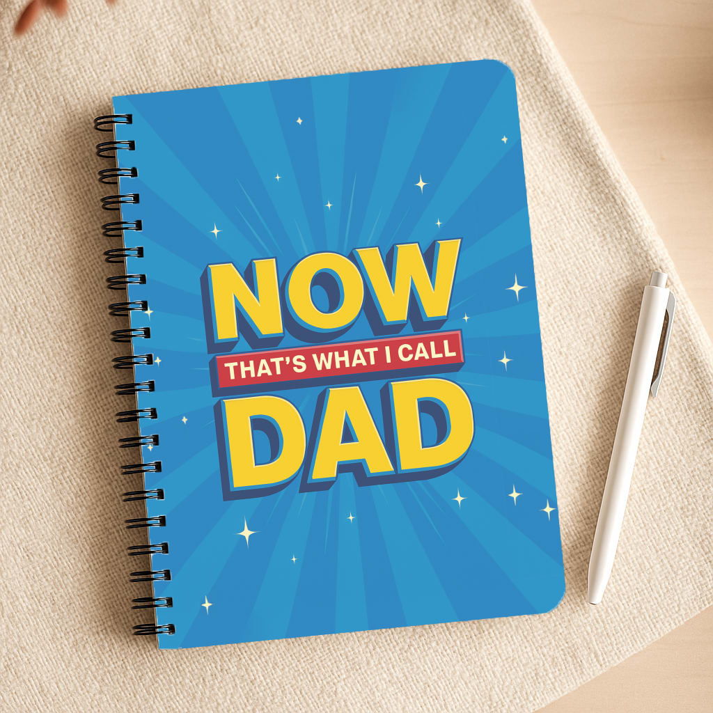 Now That's What I Call Dad - Father's Day Notepad