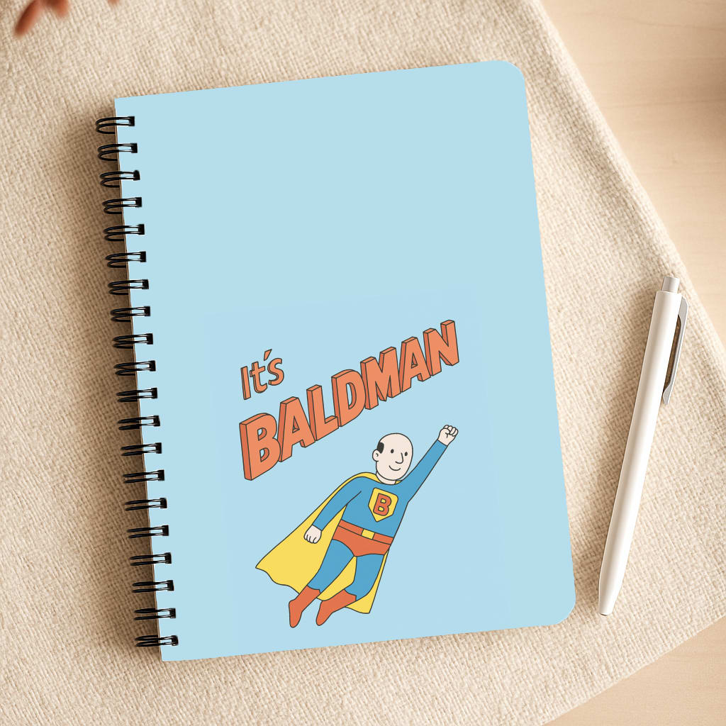 It's Baldman - Father's Day Notepad