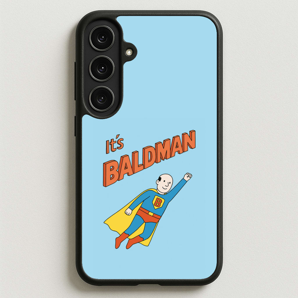 It's Baldman - Father's Day Phone Case for Galaxy S25FE