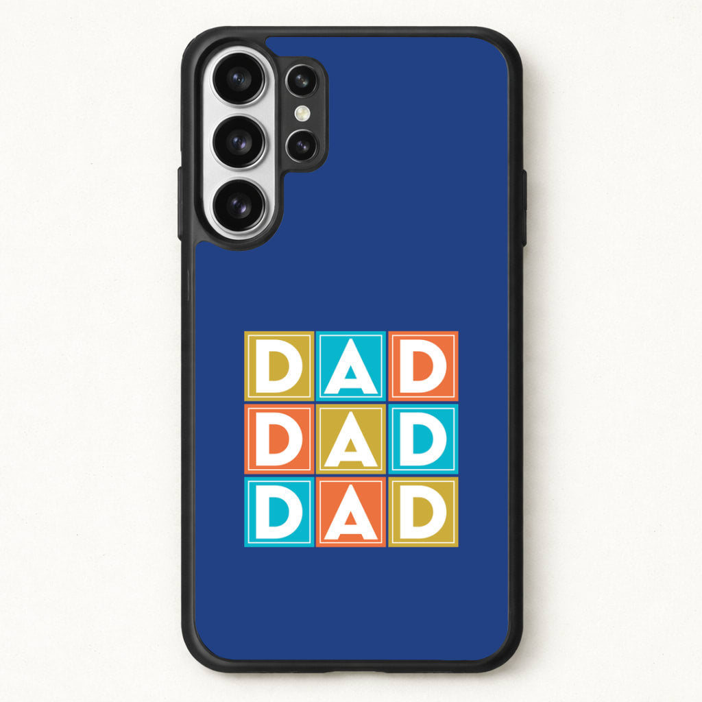 Dad Cubes Phone Case for Galaxy S26 Ultra