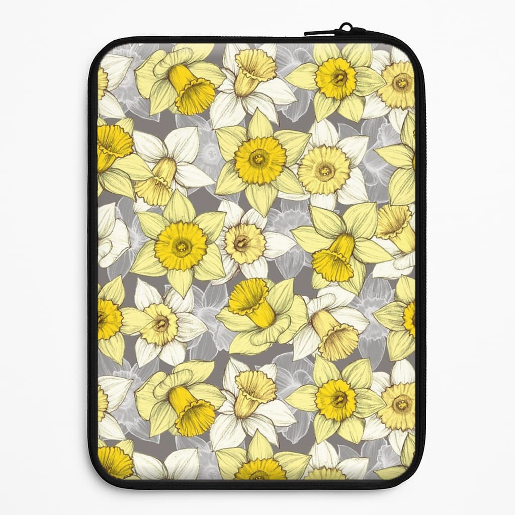 Daffodil Daze - Spring Pattern Universal Laptop Sleeve