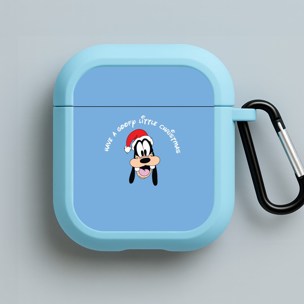 Have A Goofly Little Christmas Christmas Blue AirPods Case
