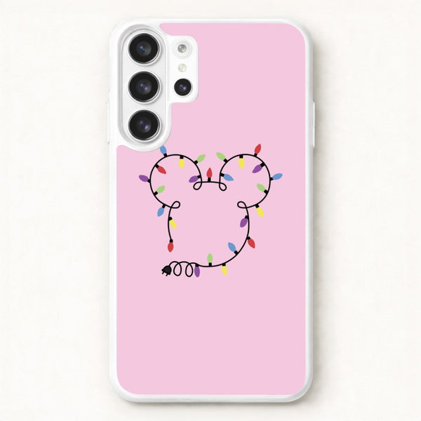 Mouse Christmas Lights Christmas Phone Case for Galaxy S26 Ultra