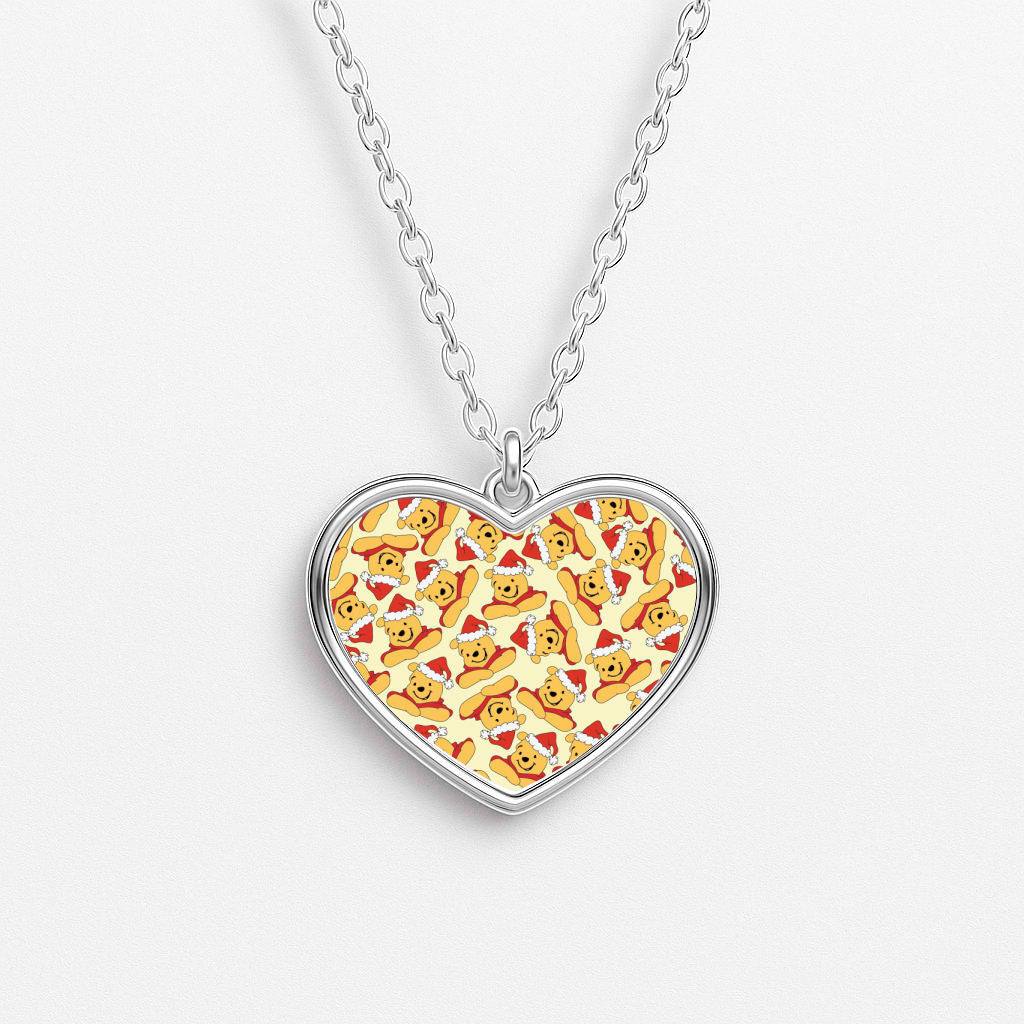 Winnie Pattern Christmas Necklace