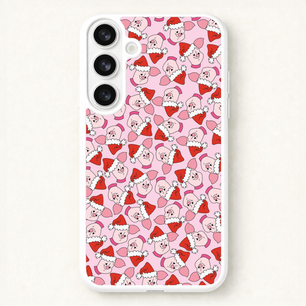 Pig Pattern Christmas Phone Case for Galaxy S26 Plus
