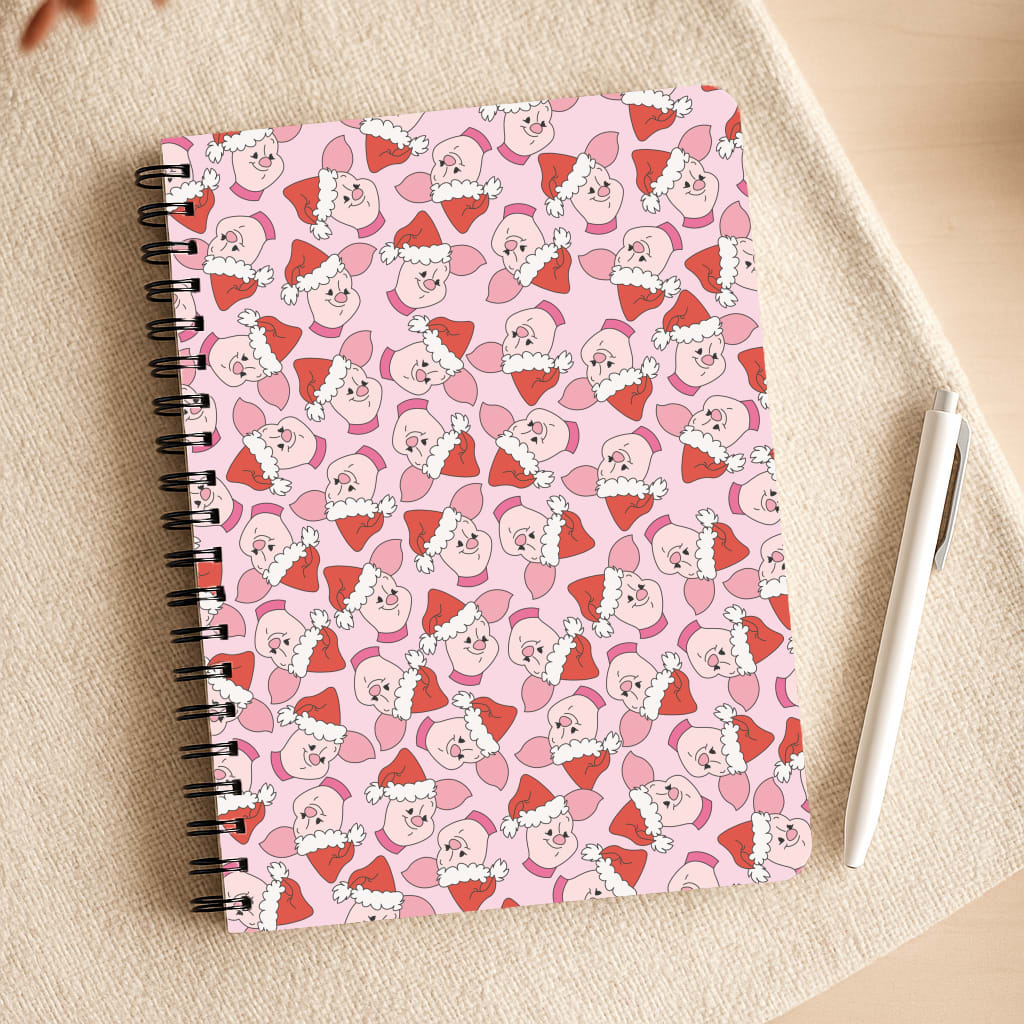 Pig Pattern Christmas Notepad