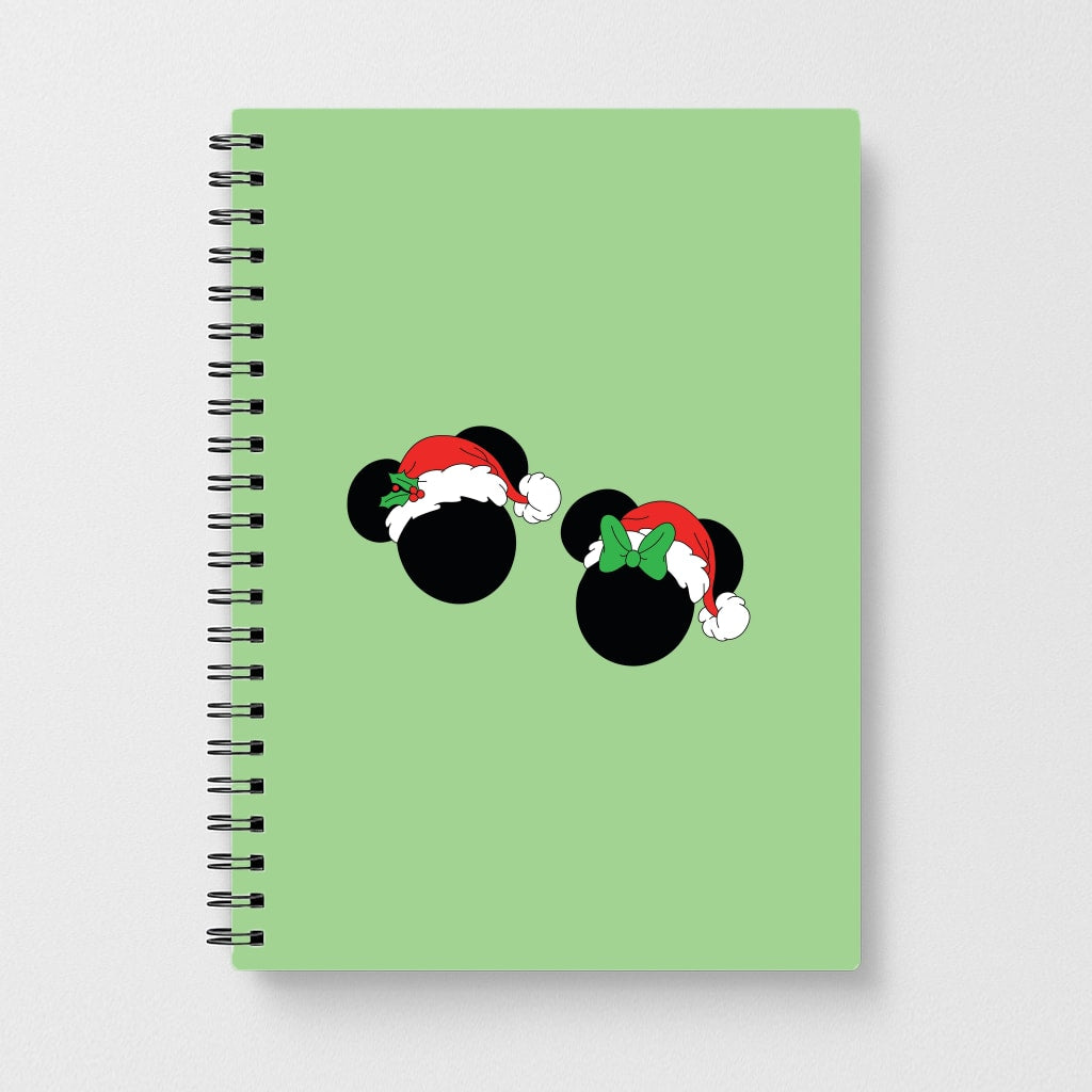 Festive Mice Christmas Notebook