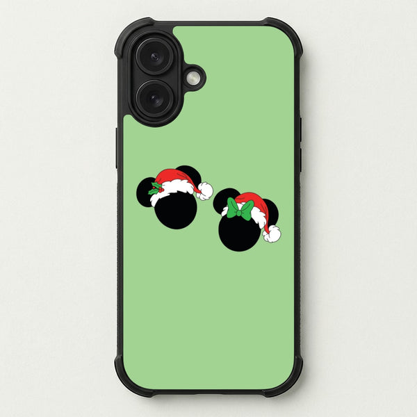 Festive Mice Christmas Phone Case — Bumper case