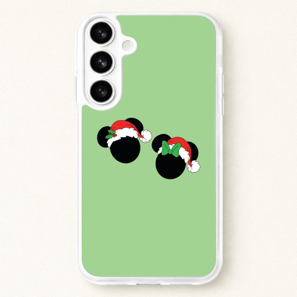Festive Mice Christmas Phone Case for Galaxy S26 Plus