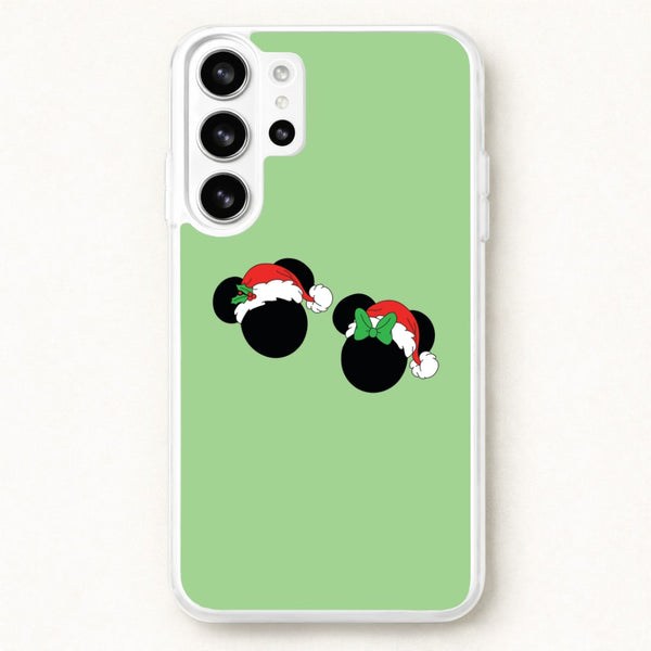 Festive Mice Christmas Phone Case for Galaxy S26 Ultra