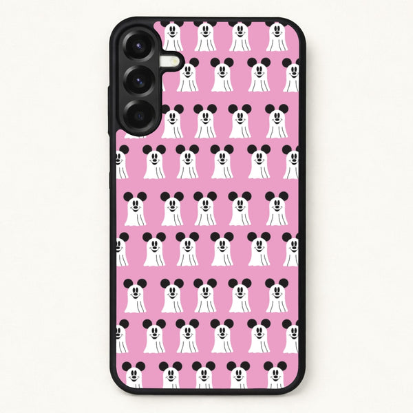 Mouse Ghost Pattern Halloween Phone Case for Galaxy A37