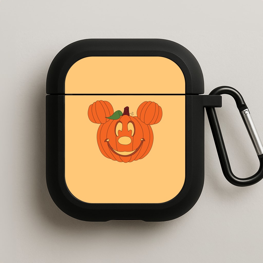 Mouse Pumpkin Halloween AirPods Case