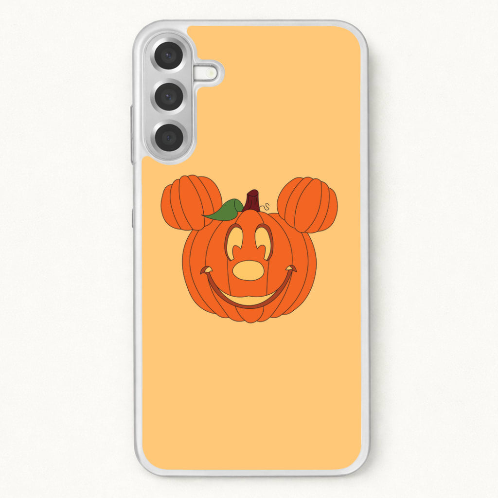 Mouse Pumpkin Halloween Phone Case for Galaxy A17
