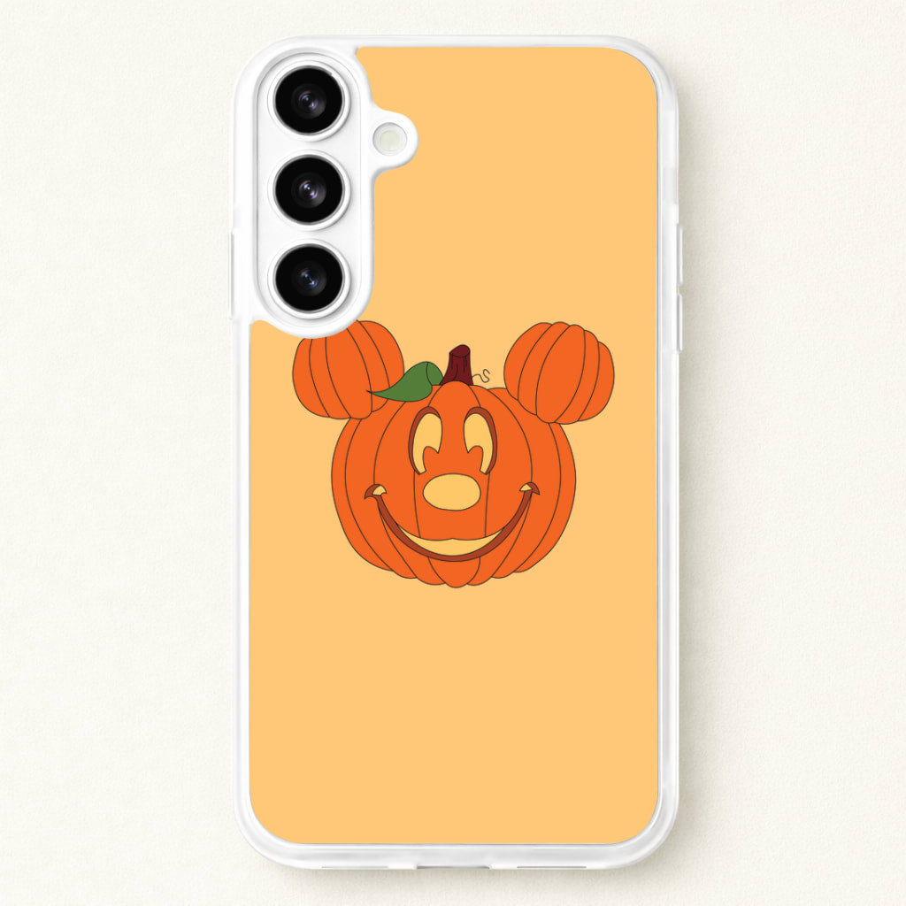 Mouse Pumpkin Halloween Phone Case for Galaxy S26