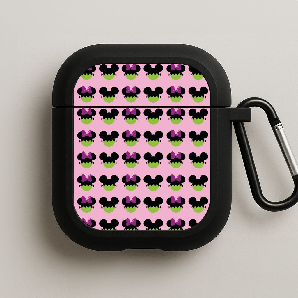 Frankenstein Mice Pattern Halloween AirPods Case