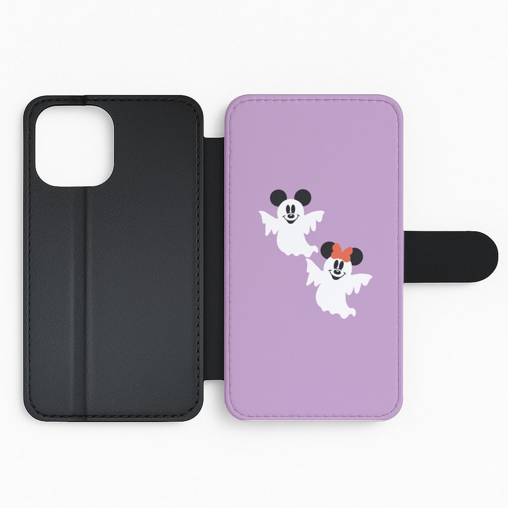 Mice Ghost Halloween Flip Phone Case