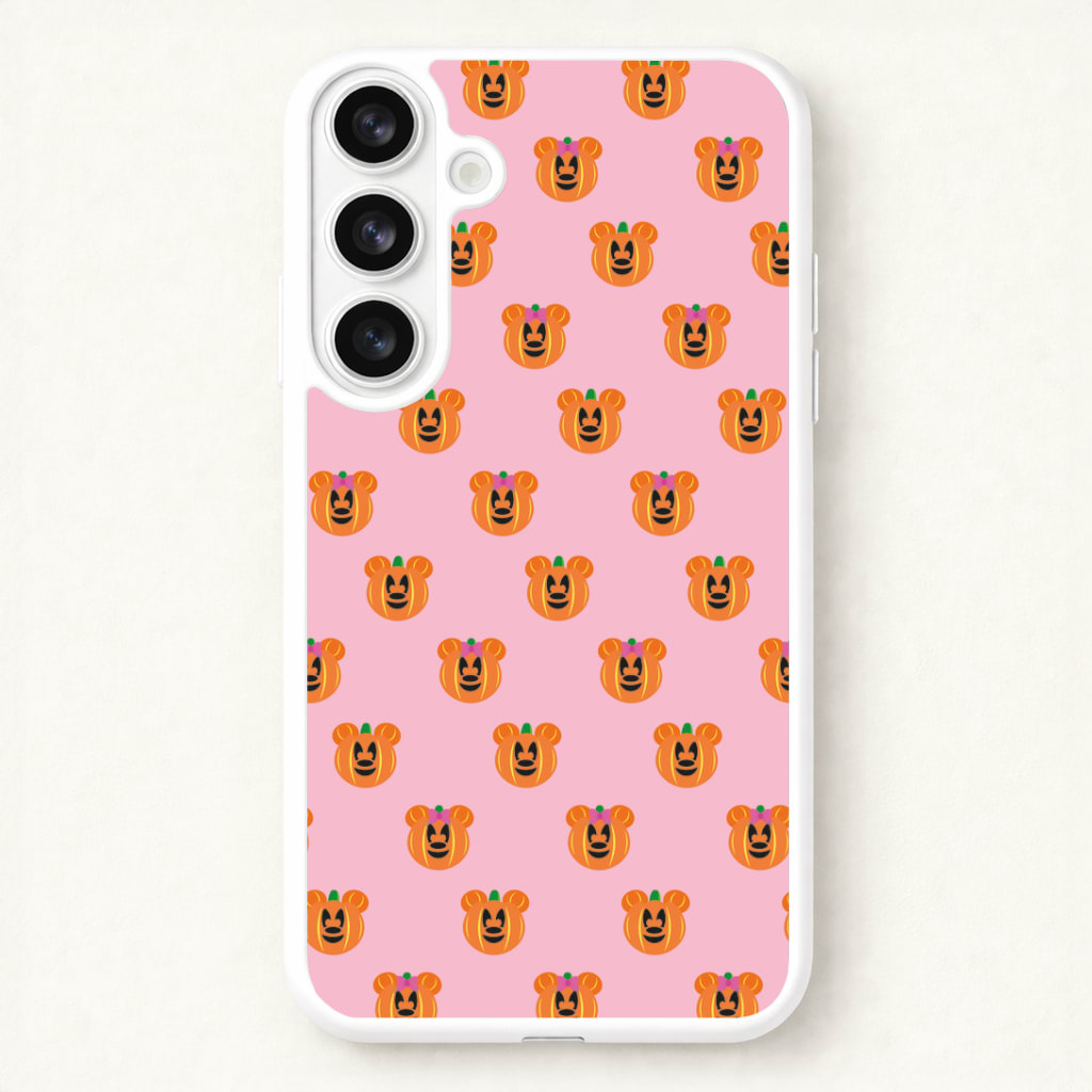 Female Mouse Pumpkin Pattern Halloween Phone Case for Galaxy S26