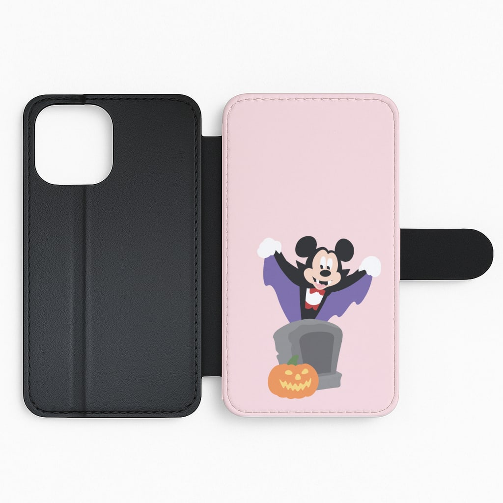 Vampire Mouse Halloween Flip Phone Case