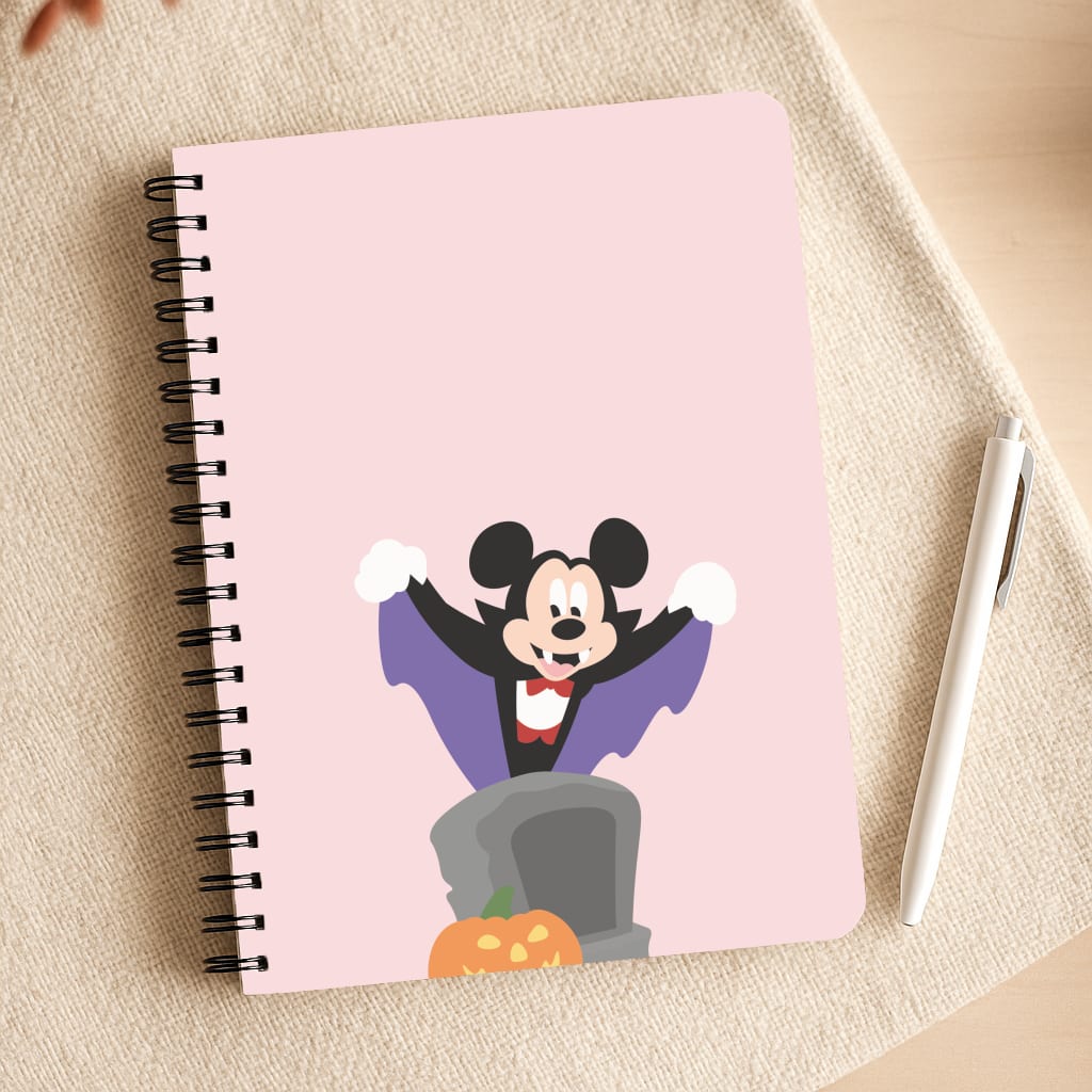 Vampire Mouse Halloween Notepad