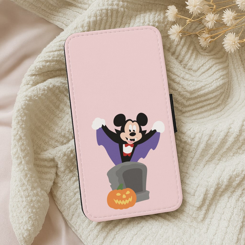 Vampire Mouse Halloween Wallet Phone Case
