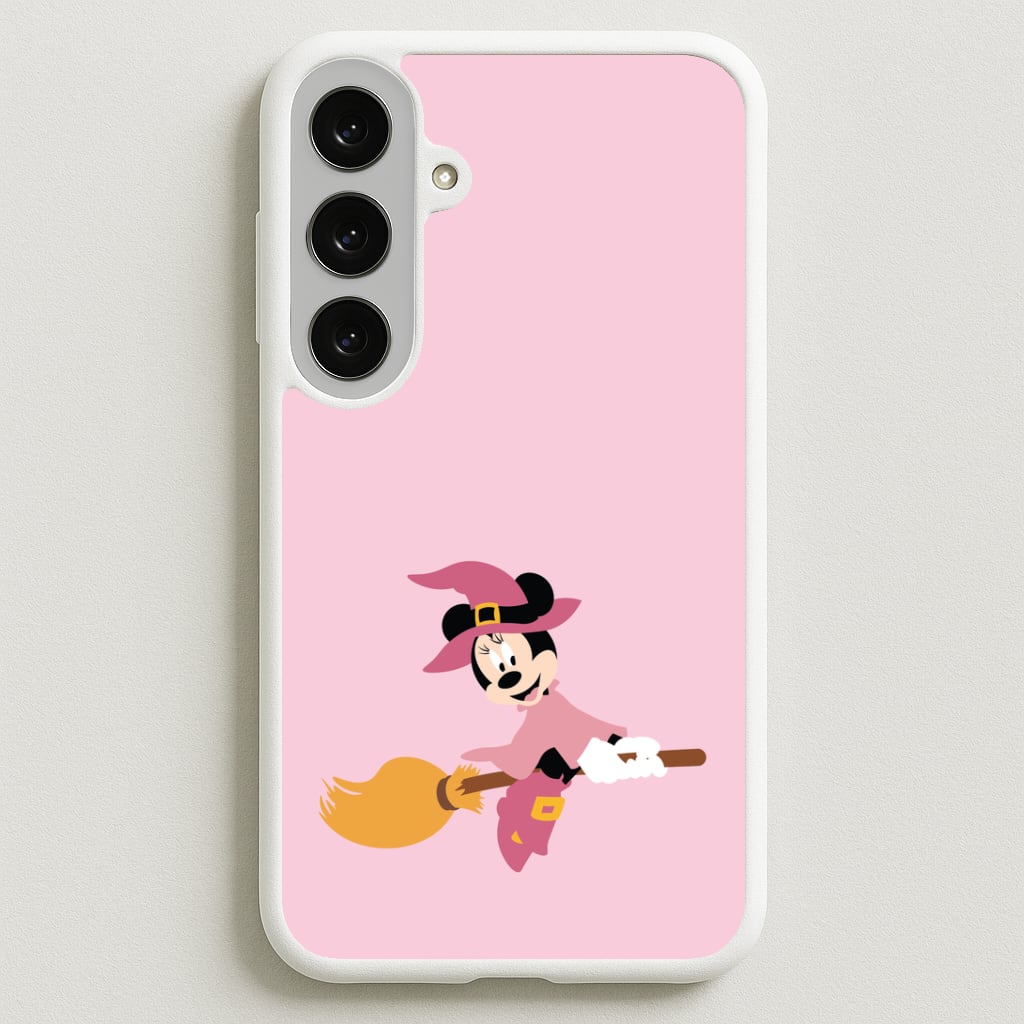 Witch Female Mouse Halloween Phone Case for Galaxy S25FE