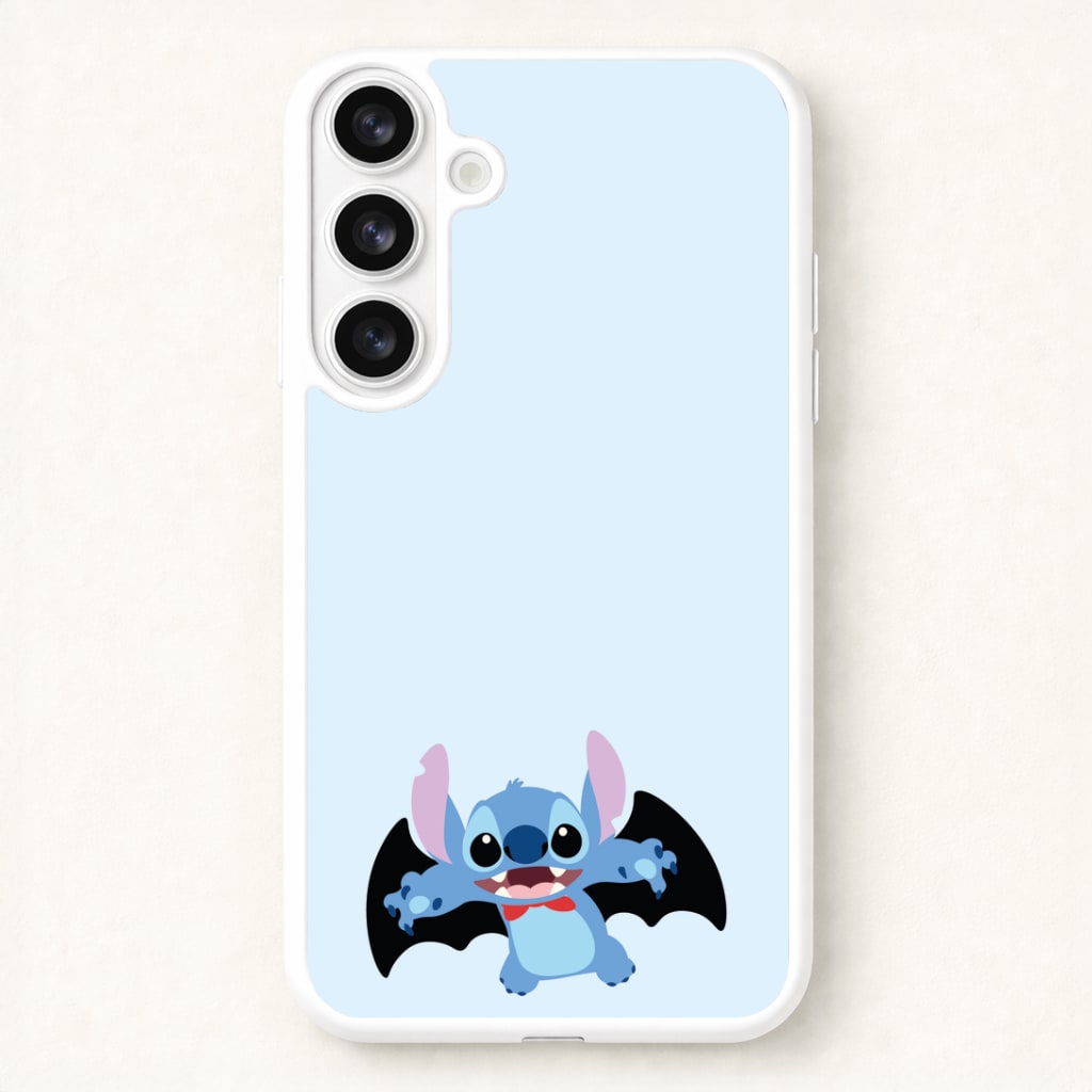 Vampire Alien Blue Halloween Phone Case for Galaxy S26