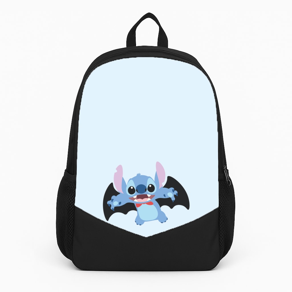 Vampire Alien Blue Halloween Backpack