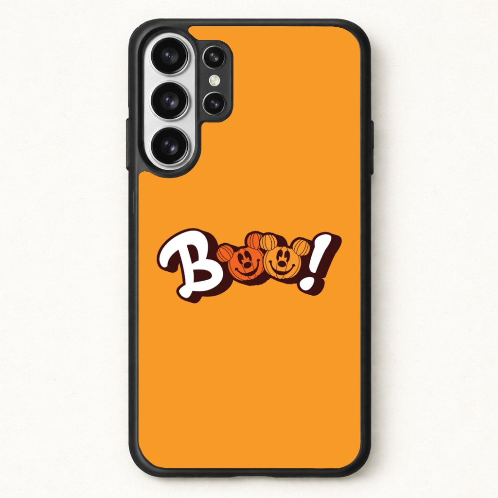 Pumkin Mouse Boo Phone Case for Galaxy S26 Ultra